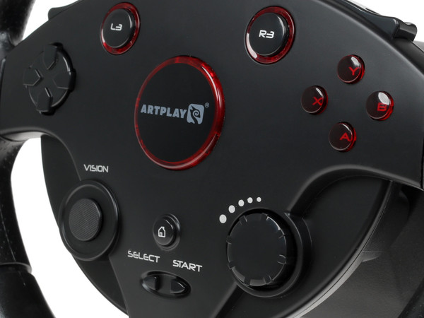 Игровой руль Artplays Street Racing Wheel Turbo C900 / ACPS4113