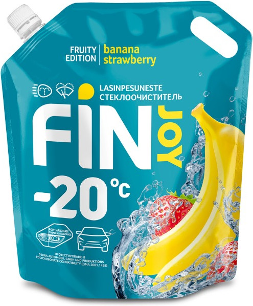 Жидкость стеклоомывающая Fin Joy Fruity Banana -20 DP - фото