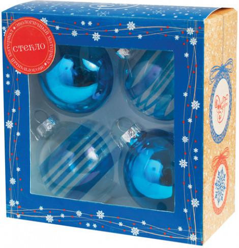 Набор шаров новогодних Феникс-Презент 78940 - фото