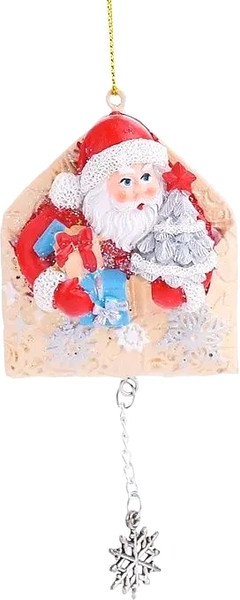 Елочная игрушка Феникс-Презент Дед мороз в конверте 87621 - фото
