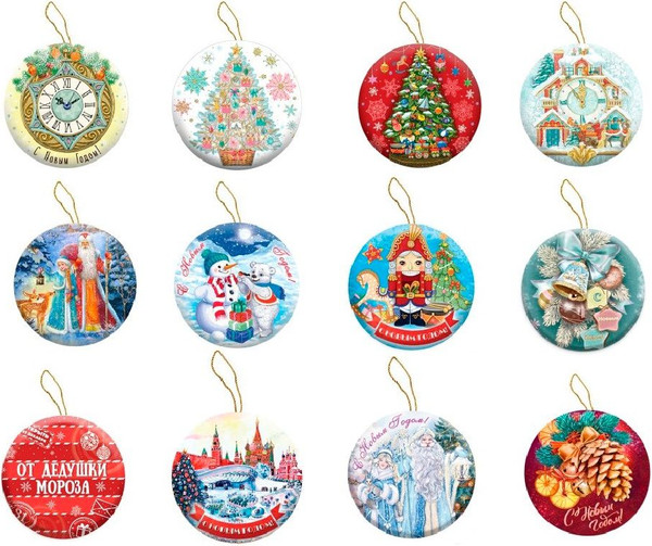 Шар новогодний Феникс-Презент Шар классический 81411