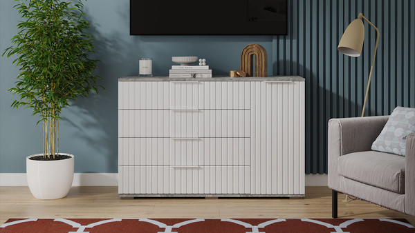 Комод ТриЯ Хилтон комбинированный