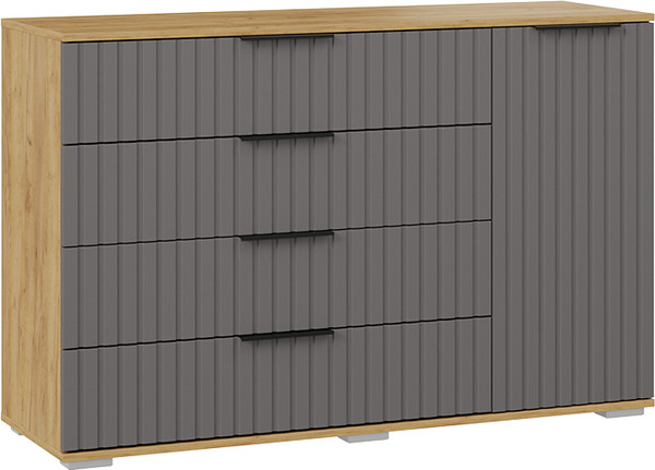 Комод ТриЯ Хилтон комбинированный - фото