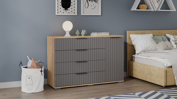 Комод ТриЯ Хилтон комбинированный