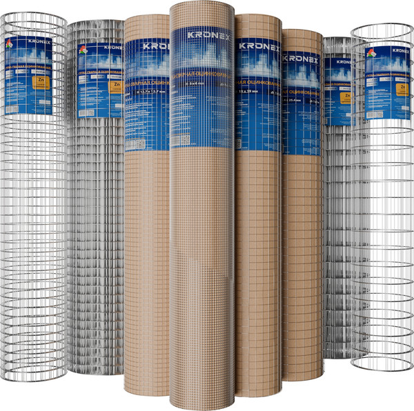 Сетка сварная Kronex 12.5/12.5/1 / STK-1300