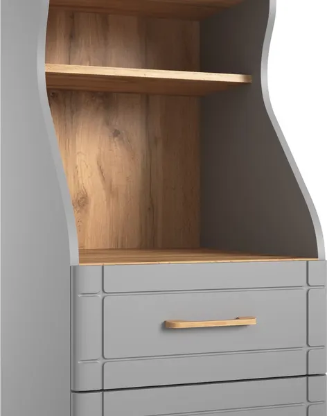 Шкаф-пенал MODULA Карпин INV01HS-1D3S-502/621/2014(05)