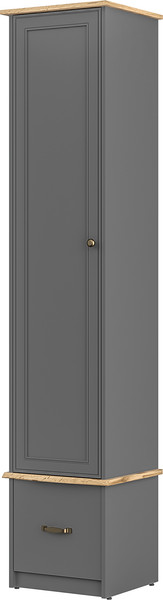 Шкаф-пенал MODULA Гранда INV07HS-2D-460/430/2178(22) - фото