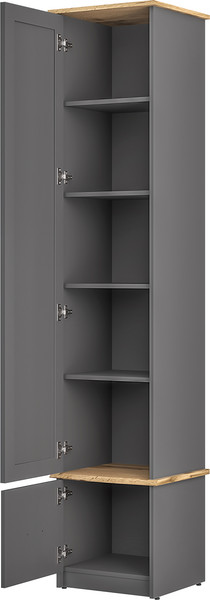 Шкаф-пенал MODULA Гранда INV07HS-2D-460/430/2178(22)