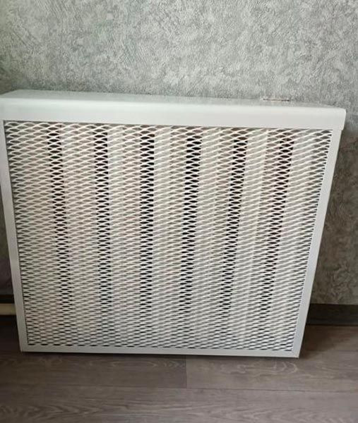 Экран для радиатора Ventale С сеткой 7 секции 690x610x140мм