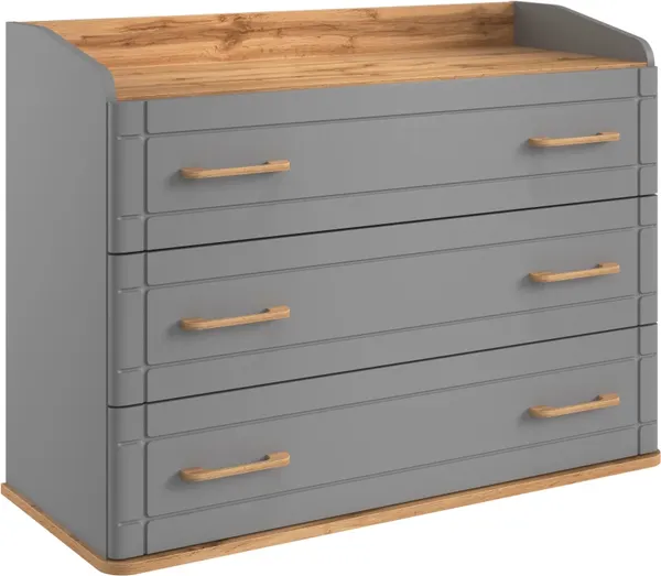 Комод MODULA Карпин INV01T-3S-1016/425/758(05) - фото