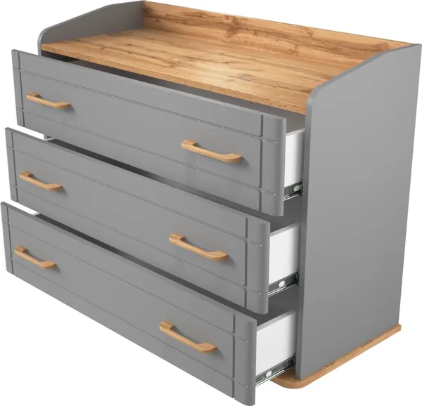 Комод MODULA Карпин INV01T-3S-1016/425/758(05)