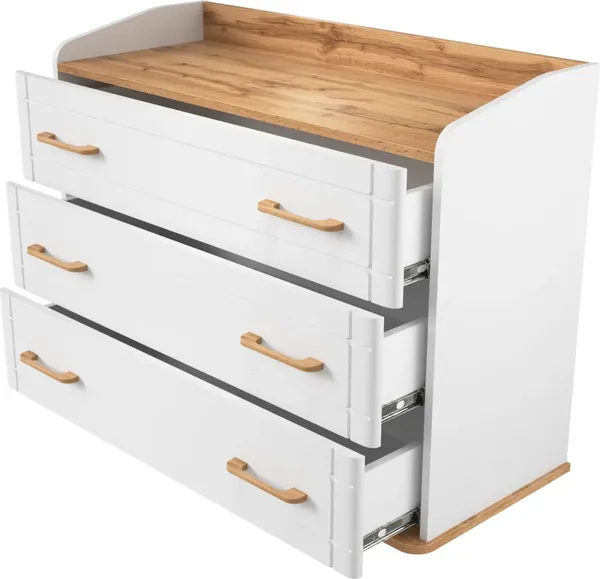 Комод MODULA Карпин INV01T-3S-1016/425/758(02)