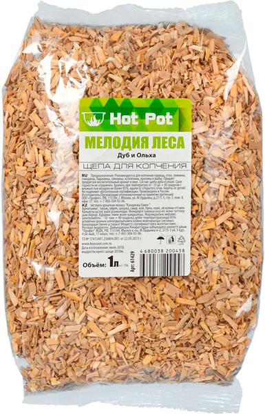 Щепа для копчения Hot Pot Мелодия леса 61667 - фото