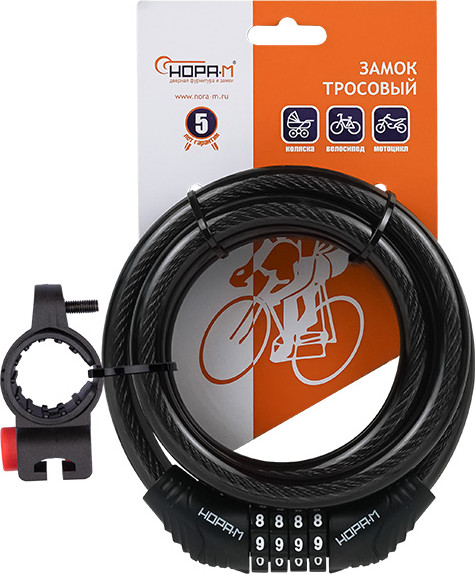 Велозамок Нора-М №21 с креплением на раму