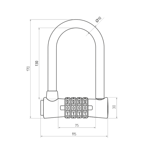 Велозамок Нора-М №51дд