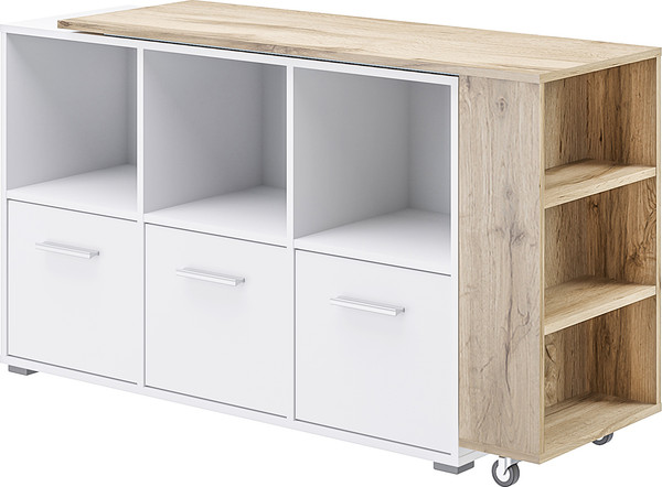 Тумба MODULA Кото INV09SP-3S-1369/420/758(02) - фото