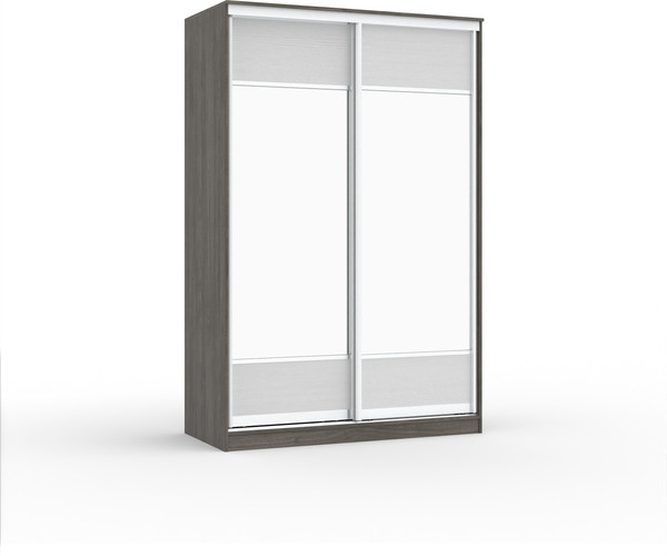 Шкаф-купе Кортекс-мебель Сенатор ШК10 геометрия с зеркалом - фото