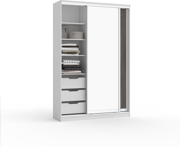 Шкаф-купе Кортекс-мебель Сенатор ШК10 классика с зеркалом