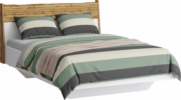 Двуспальная кровать MODULA Сэлва INV04K-1700/2181/1100(02) - фото