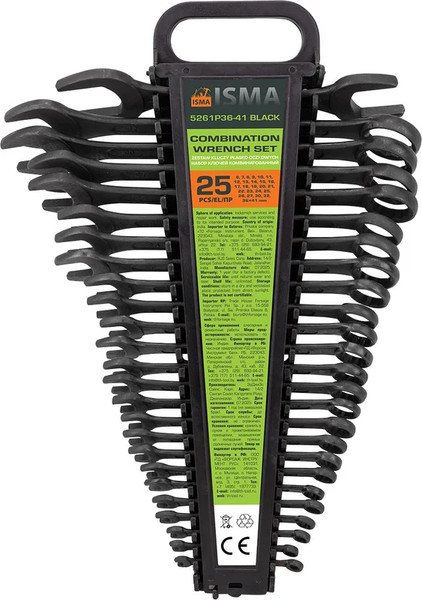Набор ключей ISMA 5261P36-41 - фото