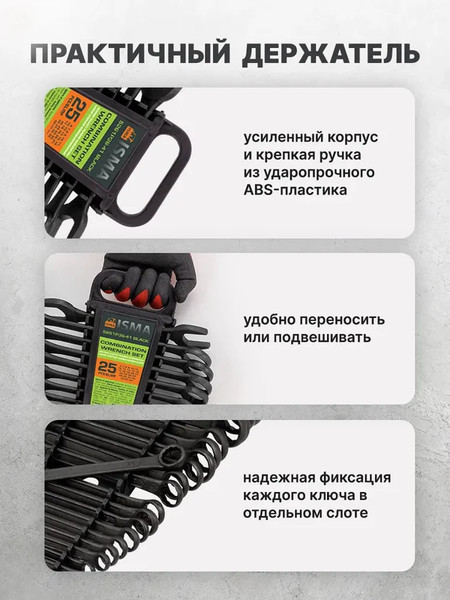 Набор ключей ISMA 5261P36-41