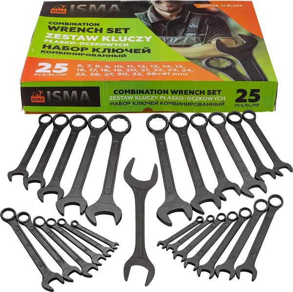 Набор ключей ISMA 5261P36-41