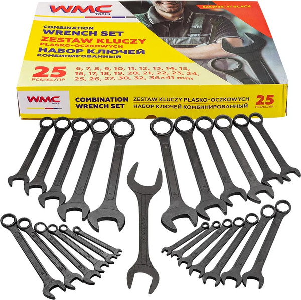 Набор ключей WMC Tools 5261P36-41 - фото