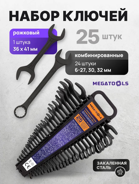 Набор ключей Megatools MT-5261P36-41