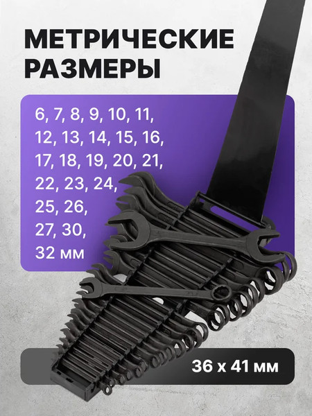 Набор ключей Megatools MT-5261P36-41