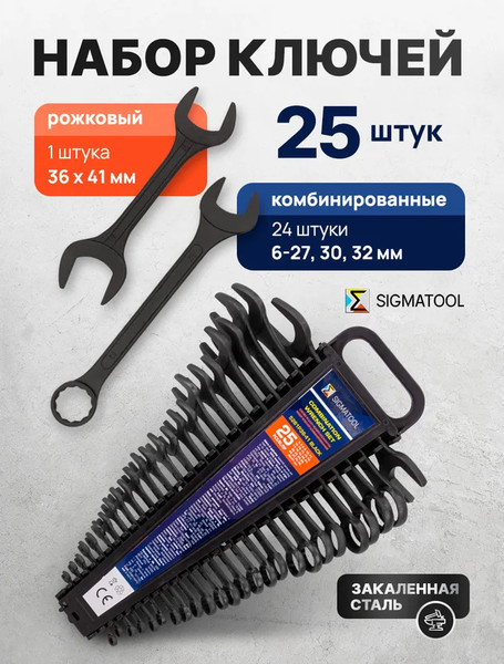 Набор ключей Sigmatool 5261P36-41