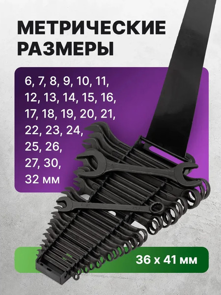Набор ключей Pomagier POM-5261P36-41
