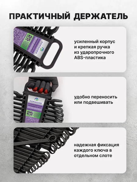 Набор ключей Pomagier POM-5261P36-41