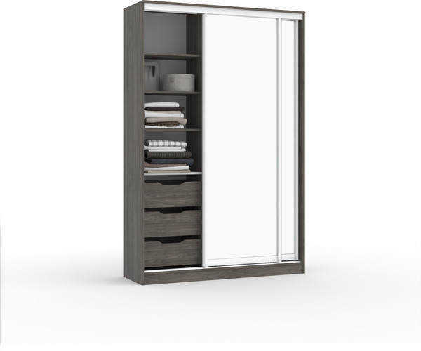 Шкаф-купе Кортекс-мебель Сенатор ШК10 классика 2 зеркала