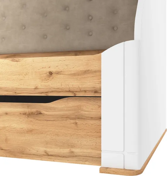 Двухъярусная кровать MODULA Карпин INV01KMW-2SR-2054/987/1829(03)