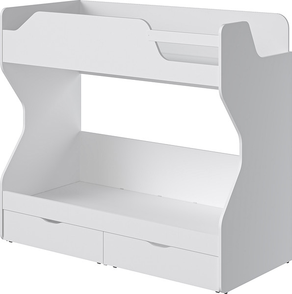 Двухъярусная кровать MODULA Ламелла INV05KW-2054/954/1829(11) - фото