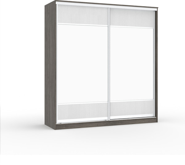 Шкаф-купе Кортекс-мебель Сенатор ШК12 геометрия с зеркалом - фото