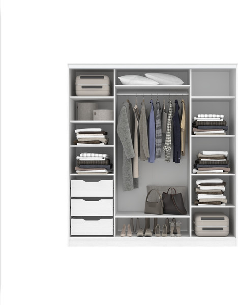 Шкаф-купе Кортекс-мебель Сенатор ШК12 классика