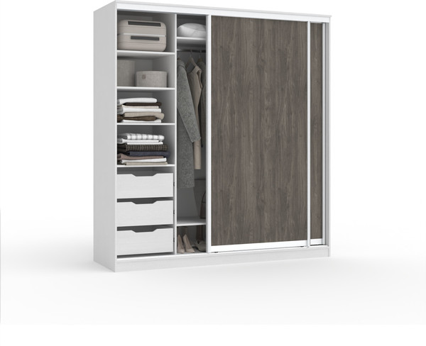 Шкаф-купе Кортекс-мебель Сенатор ШК12 классика