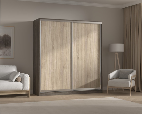 Шкаф-купе Кортекс-мебель Сенатор ШК12 классика