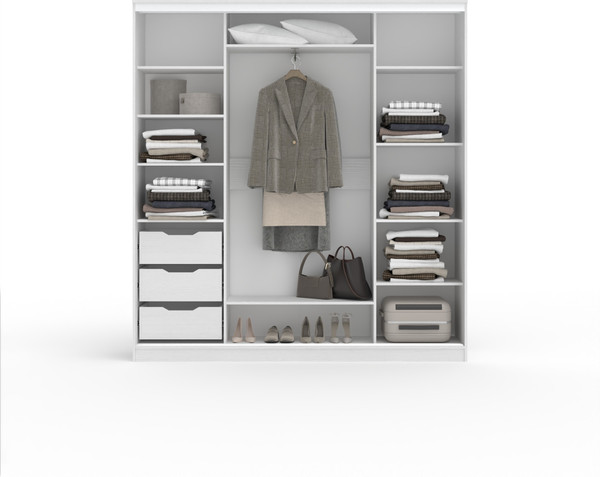 Шкаф-купе Кортекс-мебель Сенатор ШК12-45 классика