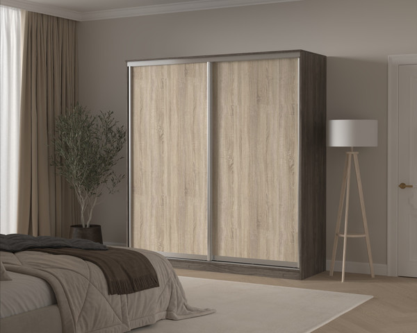 Шкаф-купе Кортекс-мебель Сенатор ШК12-45 классика