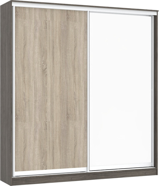 Шкаф-купе Кортекс-мебель Сенатор ШК12-45 классика с зеркалом - фото