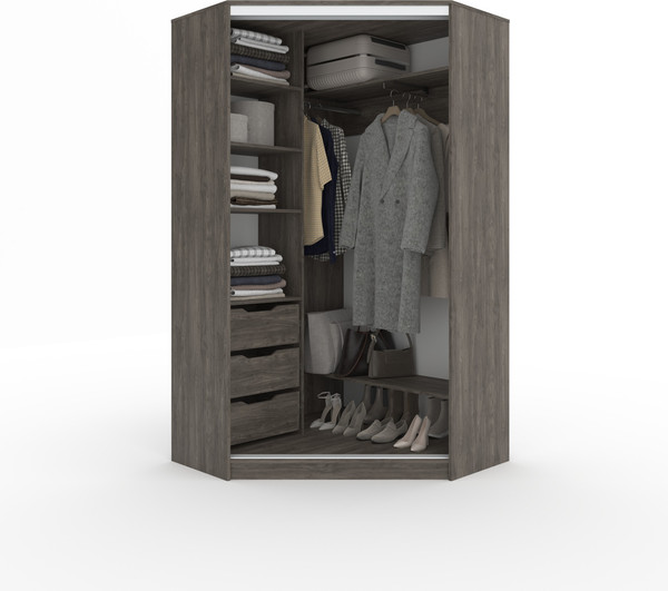 Шкаф-купе Кортекс-мебель Сенатор ШК30 классика угловой