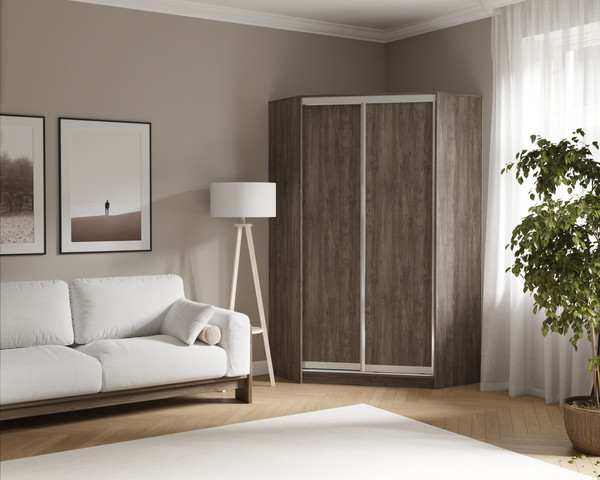 Шкаф-купе Кортекс-мебель Сенатор ШК30 классика угловой