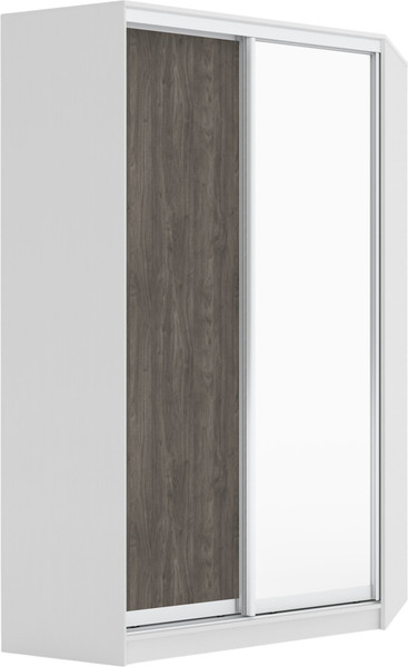 Шкаф-купе Кортекс-мебель Сенатор ШК30 классика угловой с зеркалом - фото