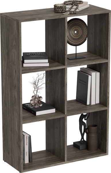 Стеллаж Кортекс-мебель КМ-33 6-секций