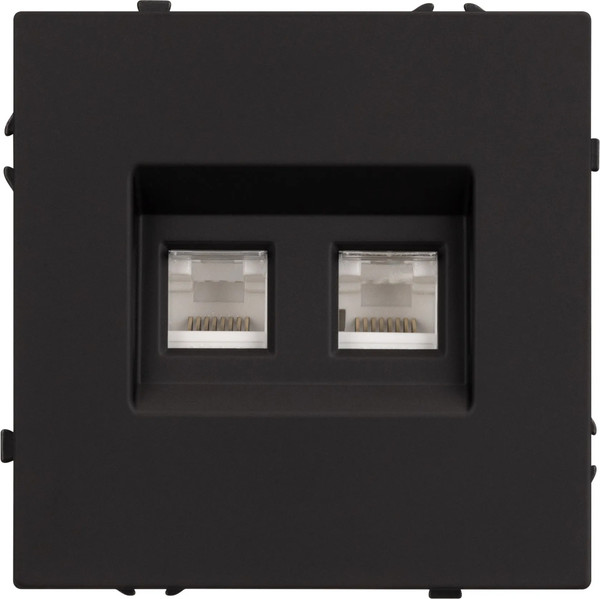 Розетка Arlight SCT-NOBE-MPC2-SFPL-BK / 054313 - фото