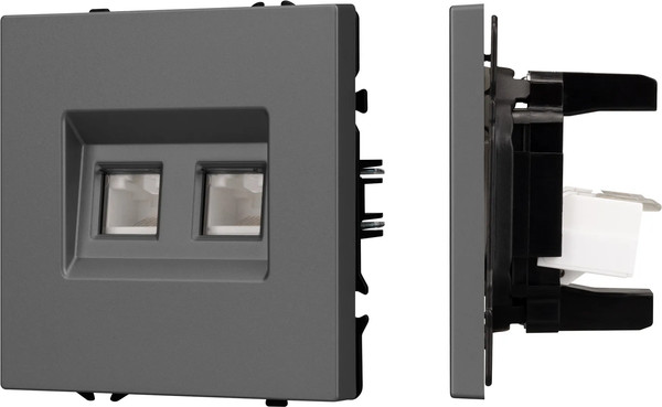 Розетка Arlight SCT-NOBE-MPC2-SFPL-GR / 054315