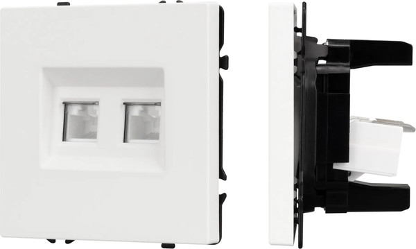 Розетка Arlight SCT-NOBE-MPC2-SFPL-WH / 054312