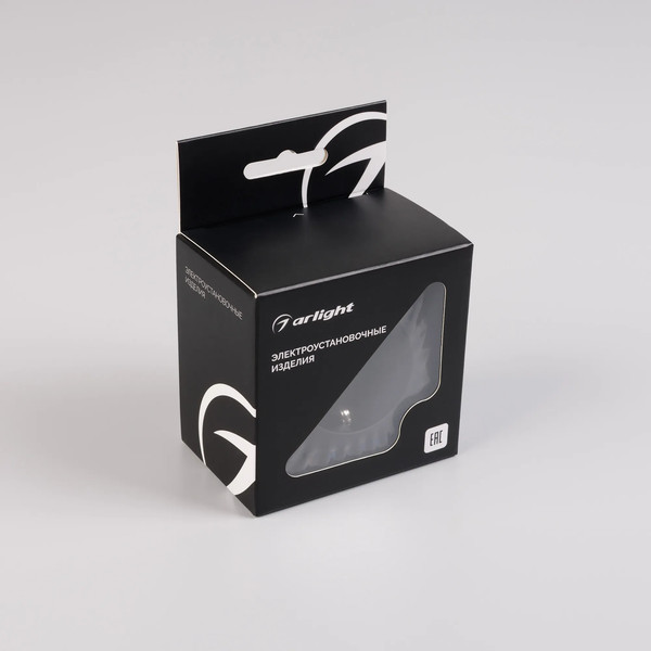 Розетка Arlight SCT-NOBE-MEU1-SFPL-BK / 054277